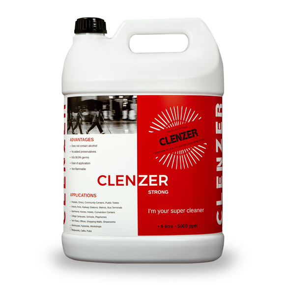 CLENZER Strong - Multi Purpose Cleaner & Disinfectant (5 Liter)